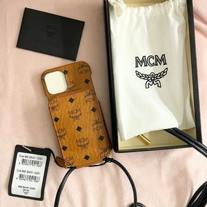 MCM unisex iPhone 12/12pro case visetos original.